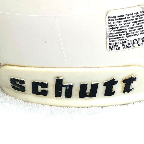 Schutt Helmet S XP Hybrid Youth Small White Full Face Mask Chinstrap FB 7995 USA - Picture 12 of 16